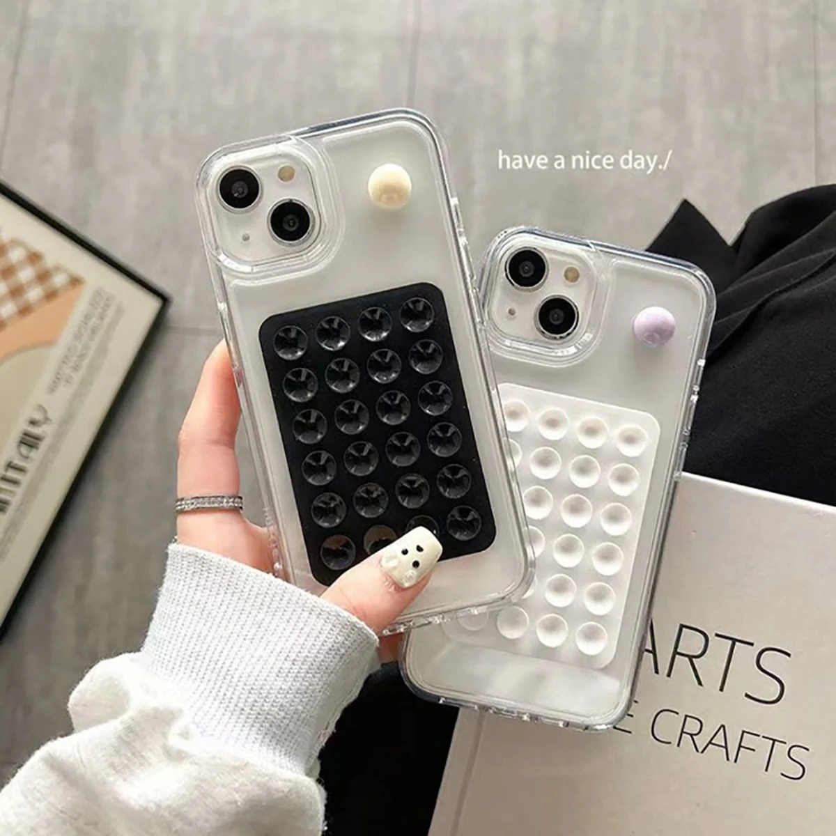 Phone Holder - Tapete de silicone com ventosa para