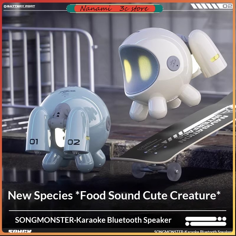 Bluetooth Speaker - Songx áudio microfone duplo dueto 15w
