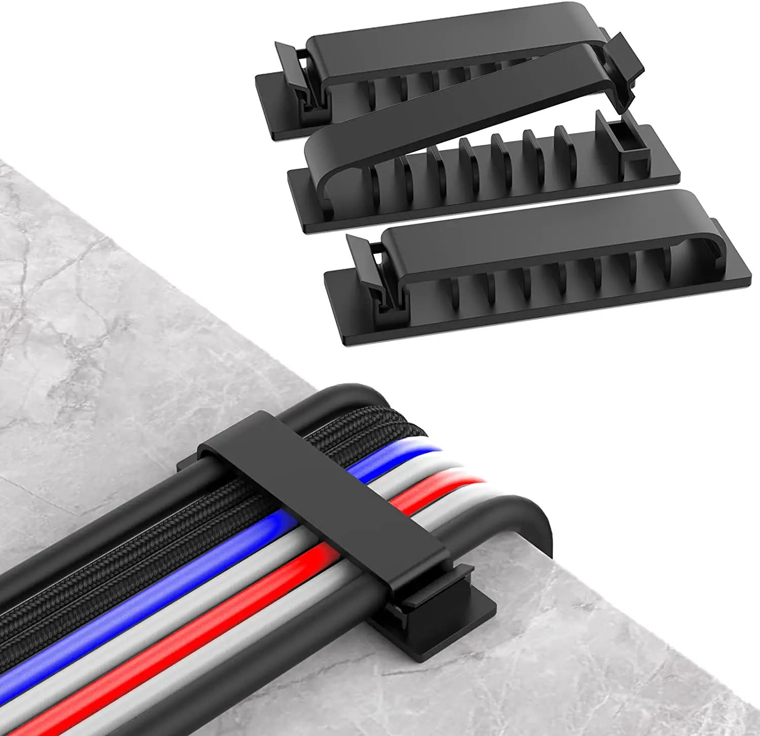Cable Organizer - Organizador de cabos, suporte de fios,