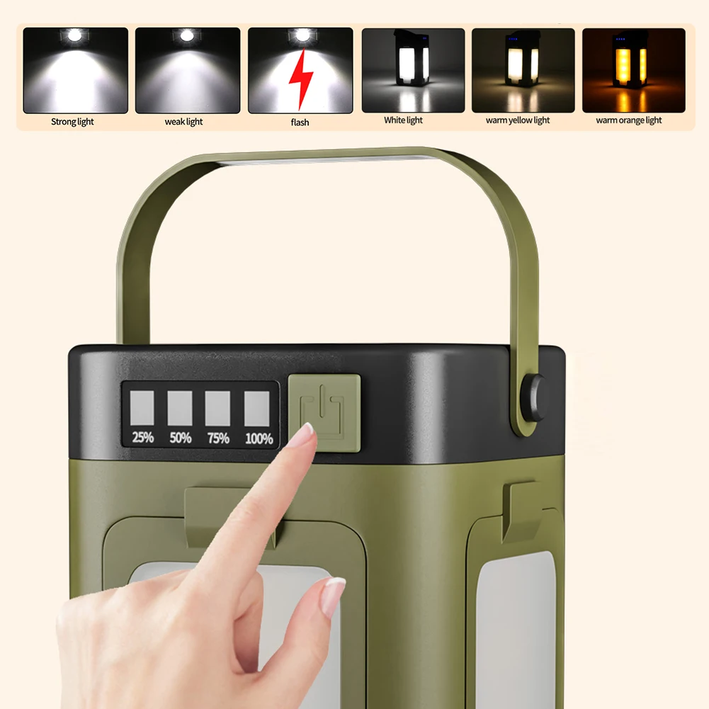 Lanterna Solar Portátil para C - Power Bank avaliação e preço