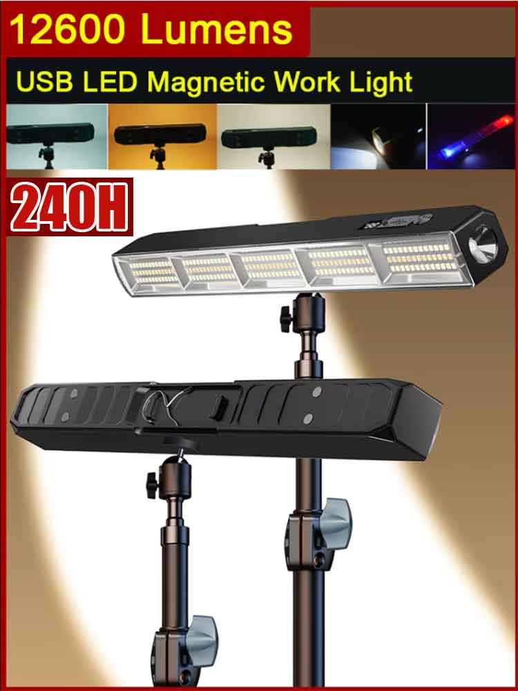 Barra de Luz LED Magnética de  - Power Bank avaliação e preço
