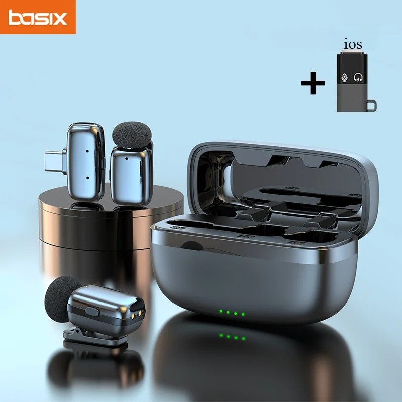 Conjunto de Microfone Lavalier - Wireless Charger avaliação e preço