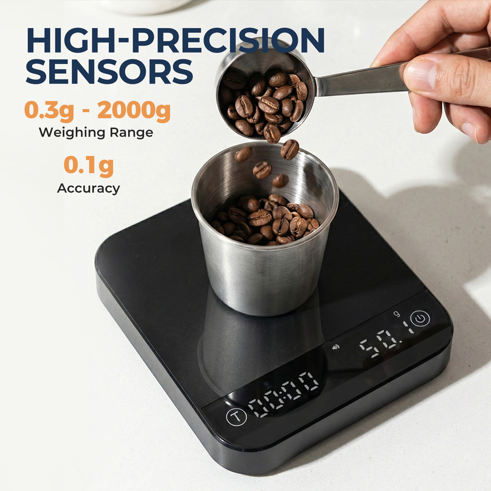 Balança de Café Portátil com P - Power Bank avaliação e preço