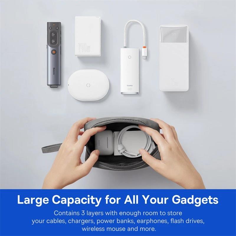 Bolsa de armazenamento portáti - Cable Organizer avaliação e preço